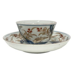 18th Century Japanese porcelain tea cups and saucers