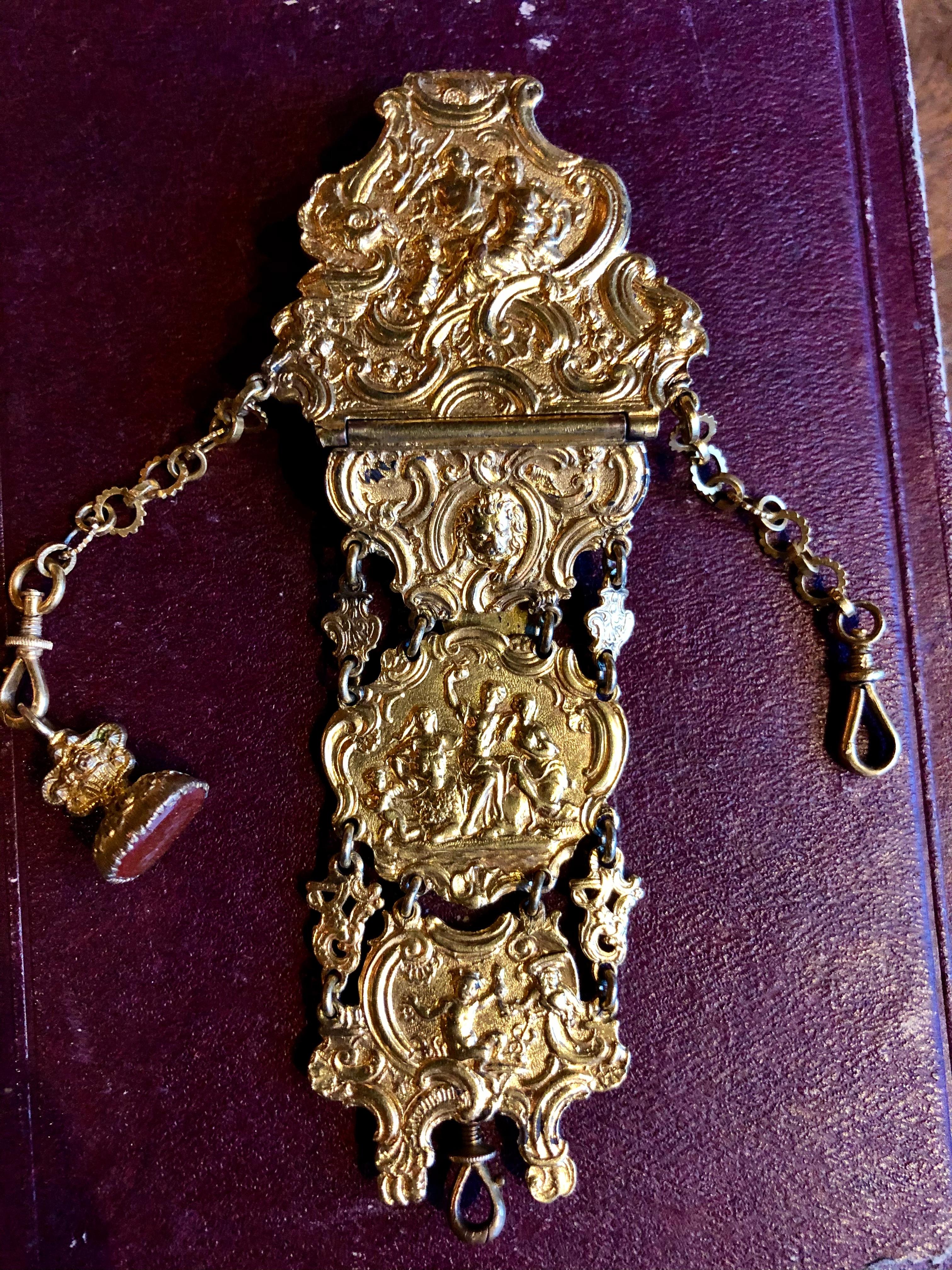 French 18th Century Jewel, Louis XV Chatelaine