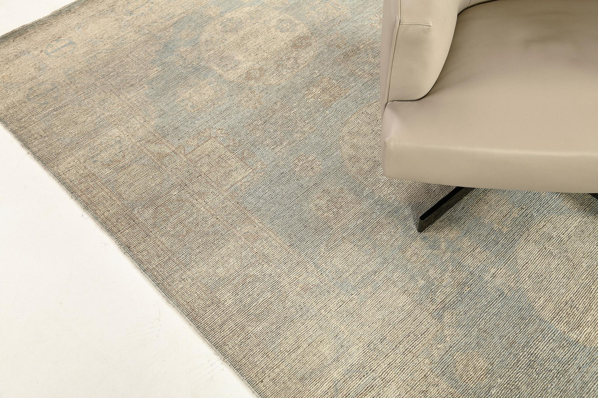 XXI secolo e contemporaneo Runner di Khotan del 18° secolo con design revival in vendita