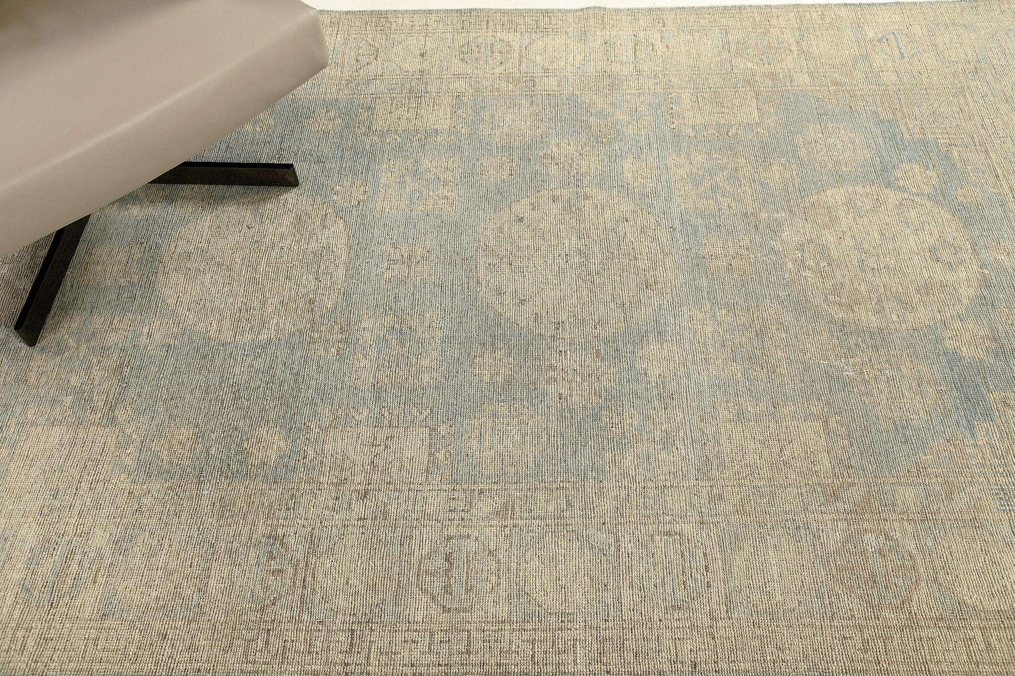 Lana Runner di Khotan del 18° secolo con design revival in vendita
