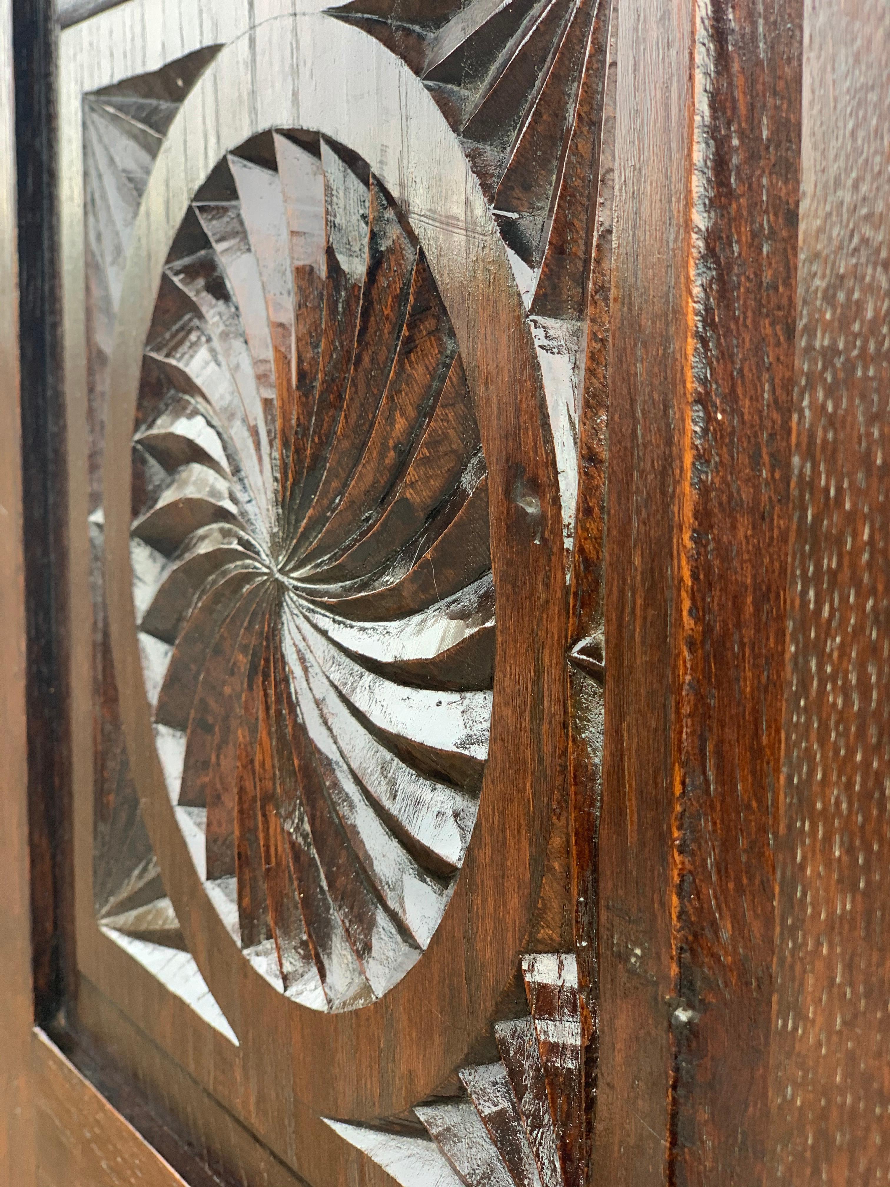 18th Century Kitchen Cabinet with One Door, Oak, Castalan Influence, Spain 5