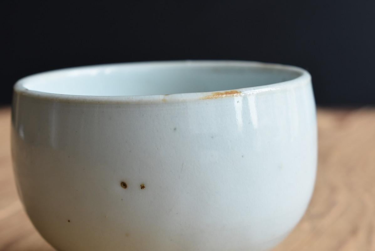 18th Century Korean Antique White Porcelain Cup / Li Dynasty / Coffee Cup 3