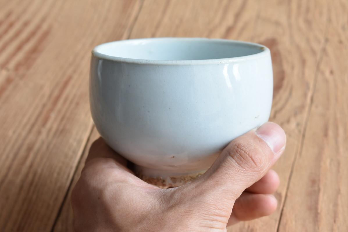 18th Century Korean Antique White Porcelain Cup / Li Dynasty / Coffee Cup 11