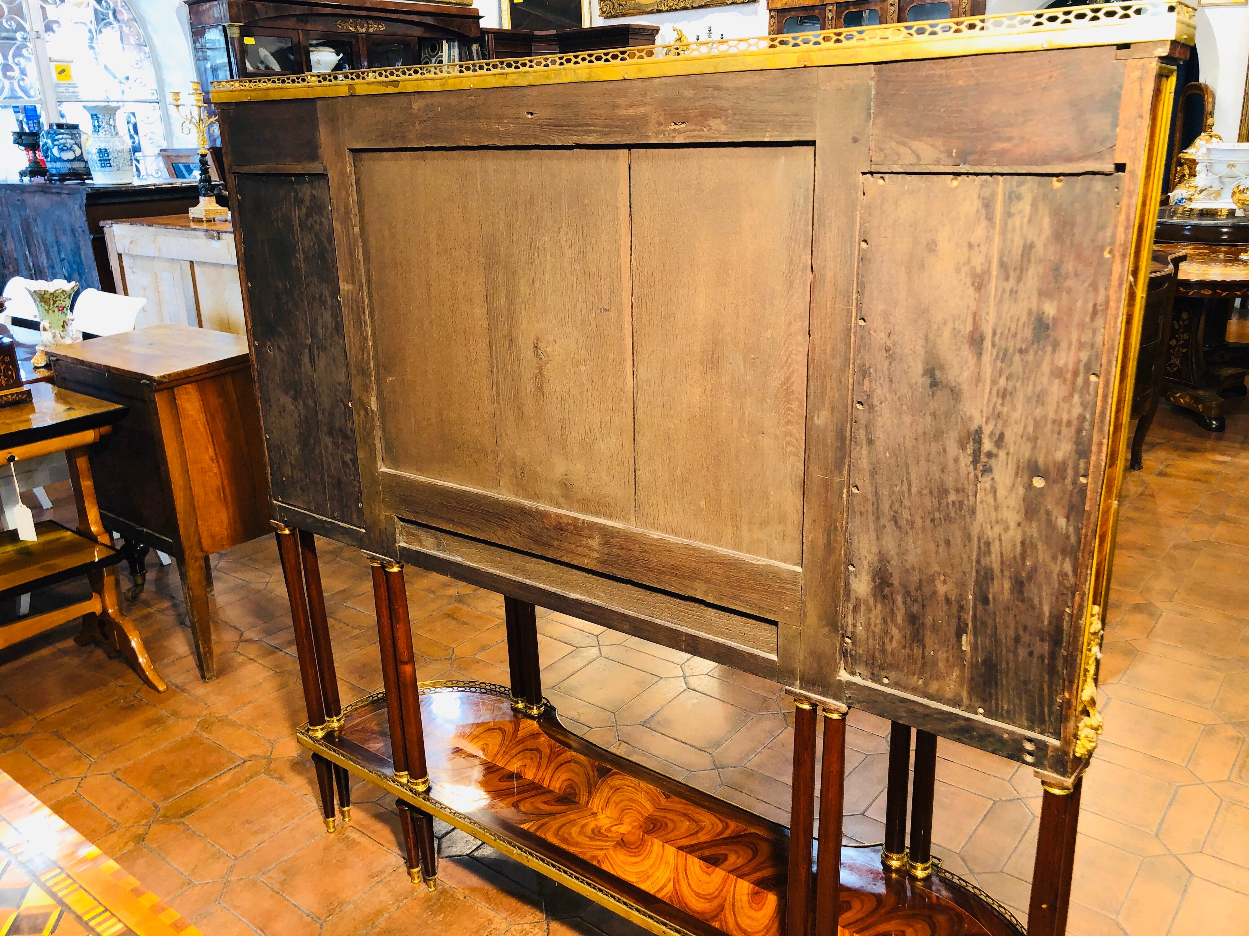 18th Century Louis XVI Bois de Rose Secretaire Roger Vandercruse Lacroix, 1780s 10