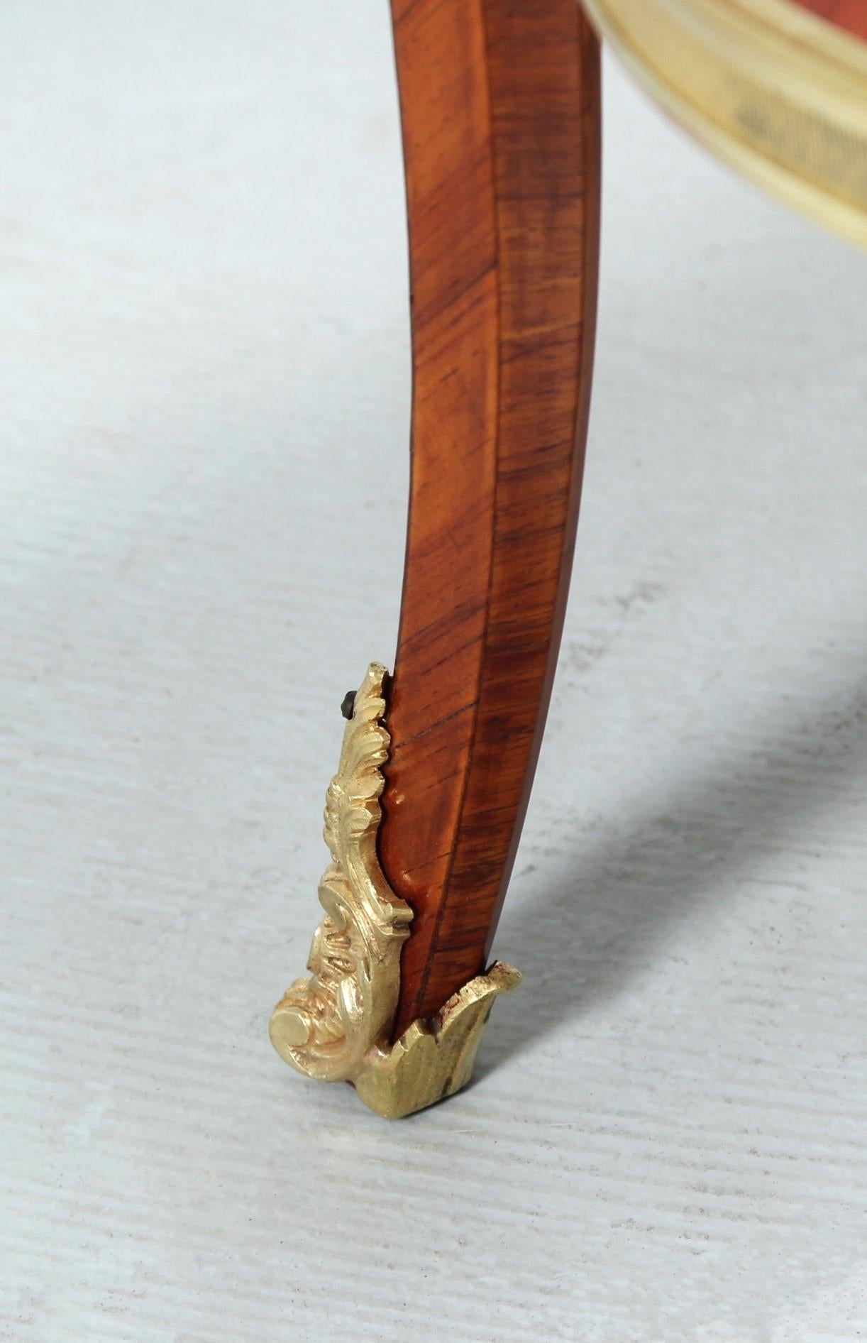 Ladies Desk with Fine Marquetry, Attributed to Beurdeley, Paris, circa 1880 For Sale 12