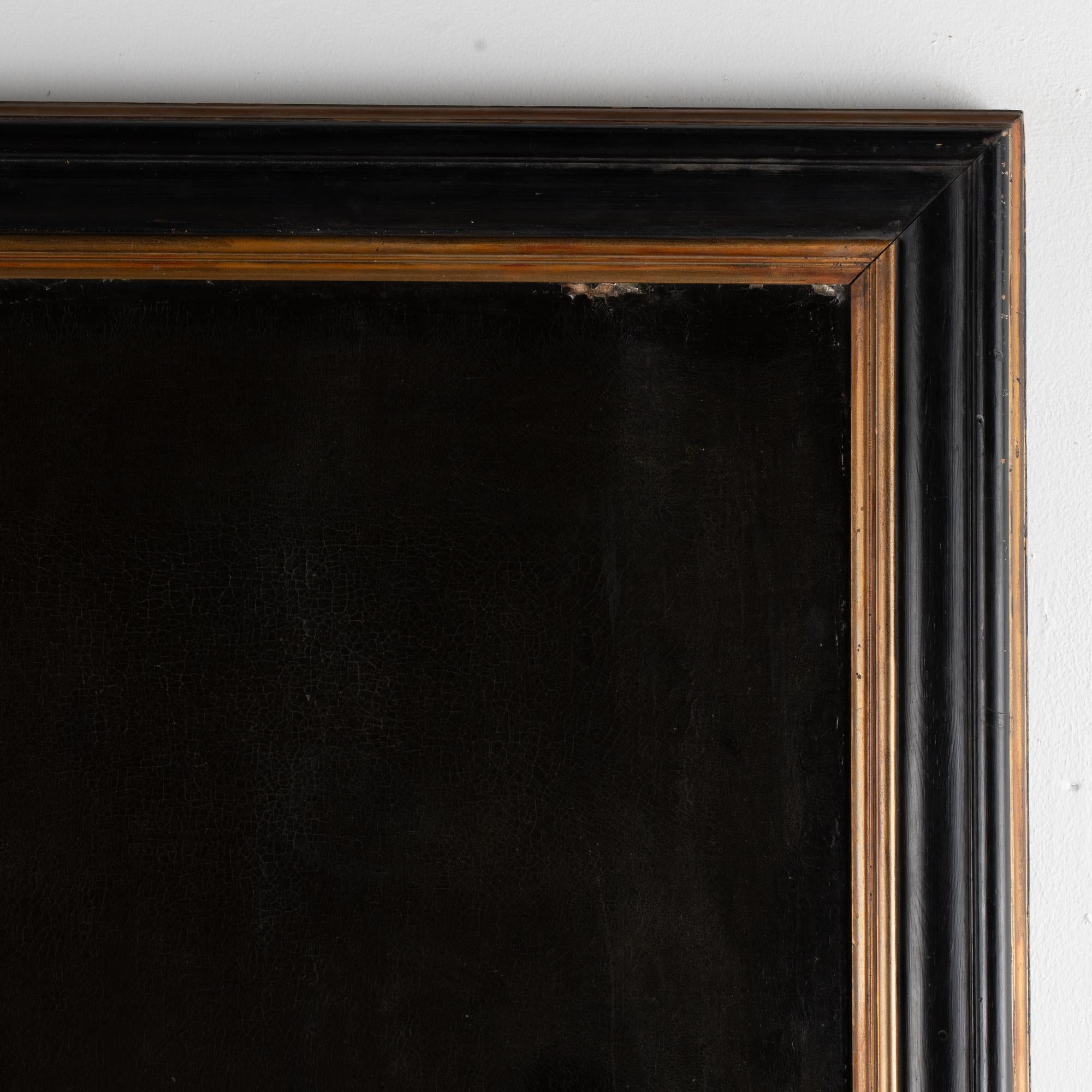 Grande olio su tela del XVIII secolo raffigurante la figlia del re, 