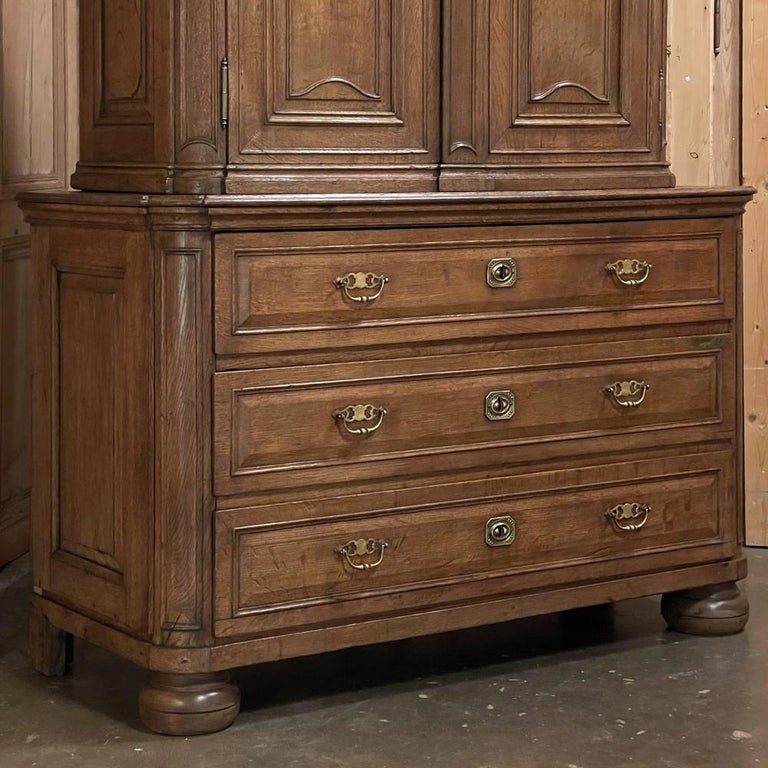 18th Century Liegoise Two Tiered Linen Press Wardrobe For Sale At 1stDibs Linen Press Meaning