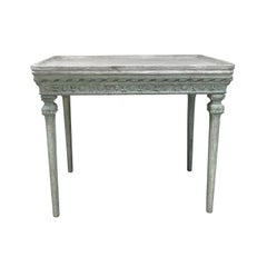 18. Jahrhundert Schwedisch Gustavianisch Antik Freistehend Pinewood Tablett oben Tisch