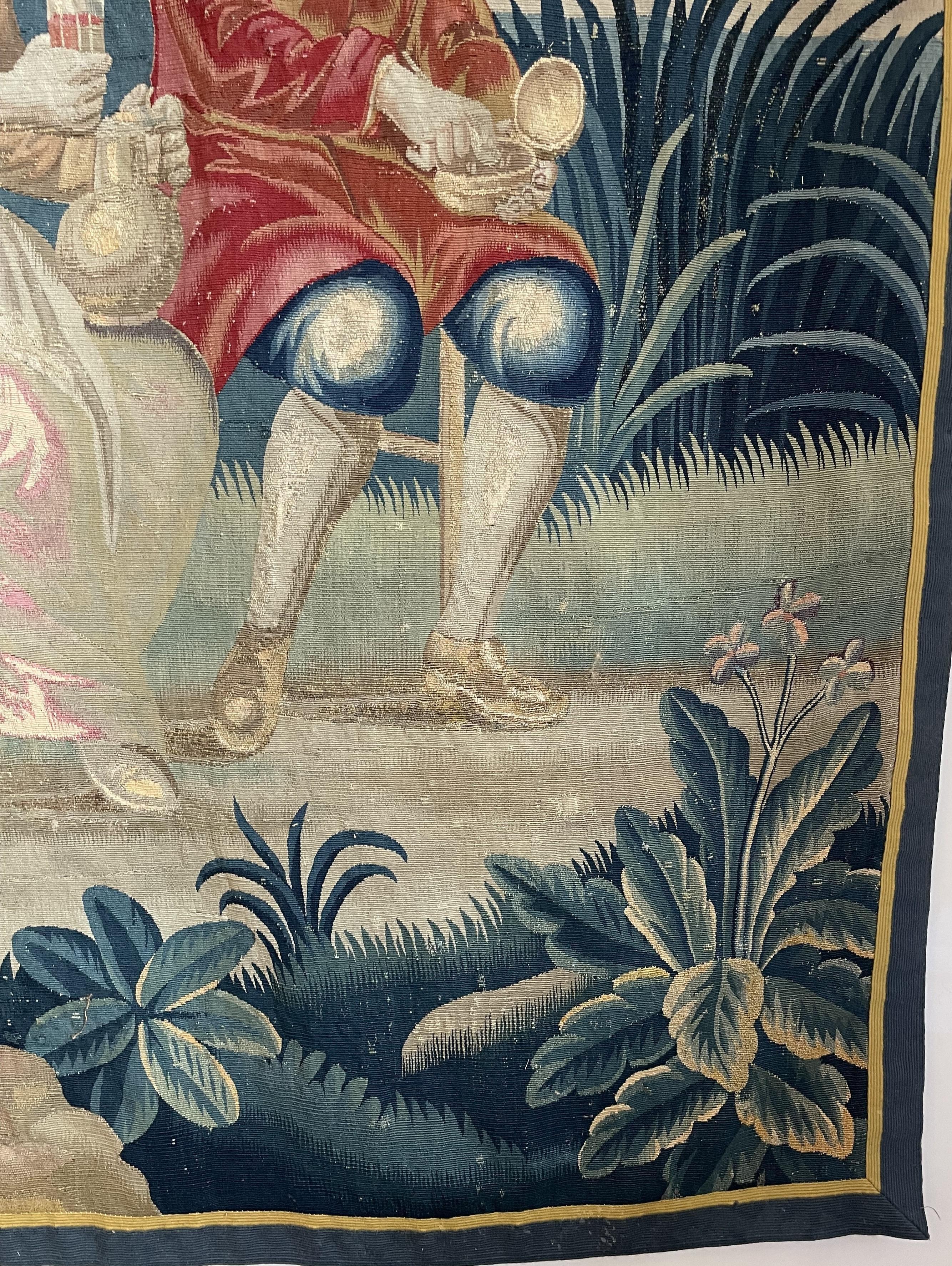 Tapisserie Lille du 18ème siècle en laine et soie d'après Teniers du G. Wernier W en vente 5