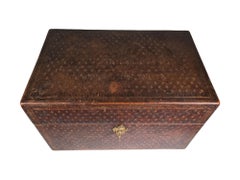 18th Century Liquor / Liqueur Chest with Glassware