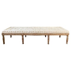 18th Century Long Gustavian Stool /Bench