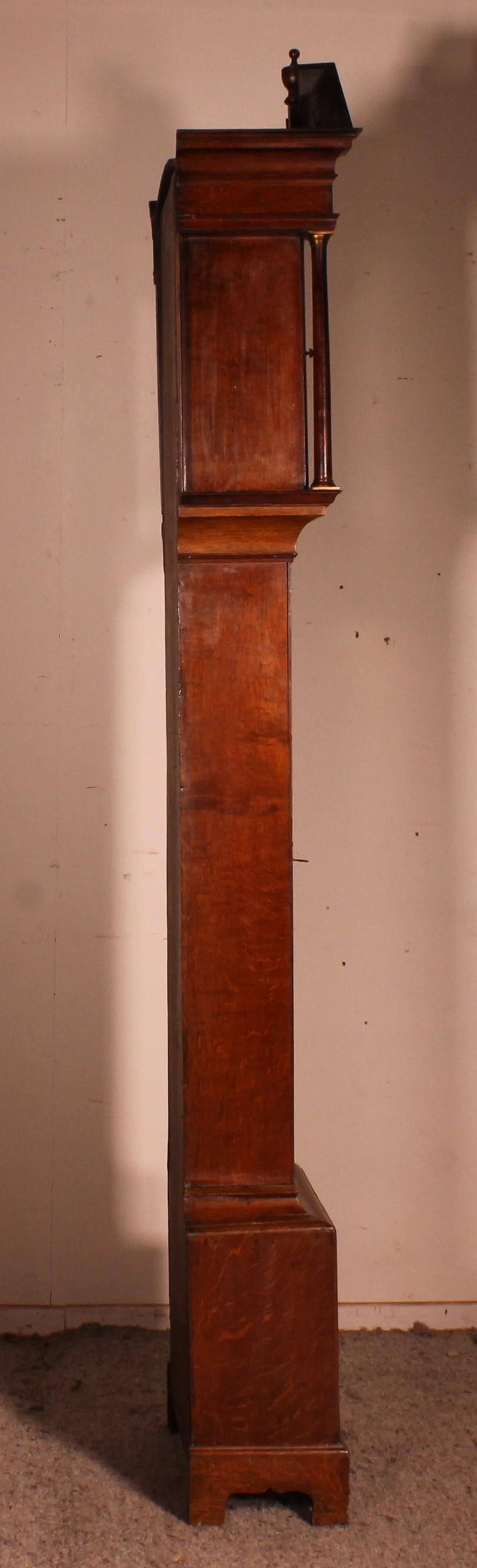 18th Century Longcase Clock by Charles Rowbotham of Leicester For Sale 4