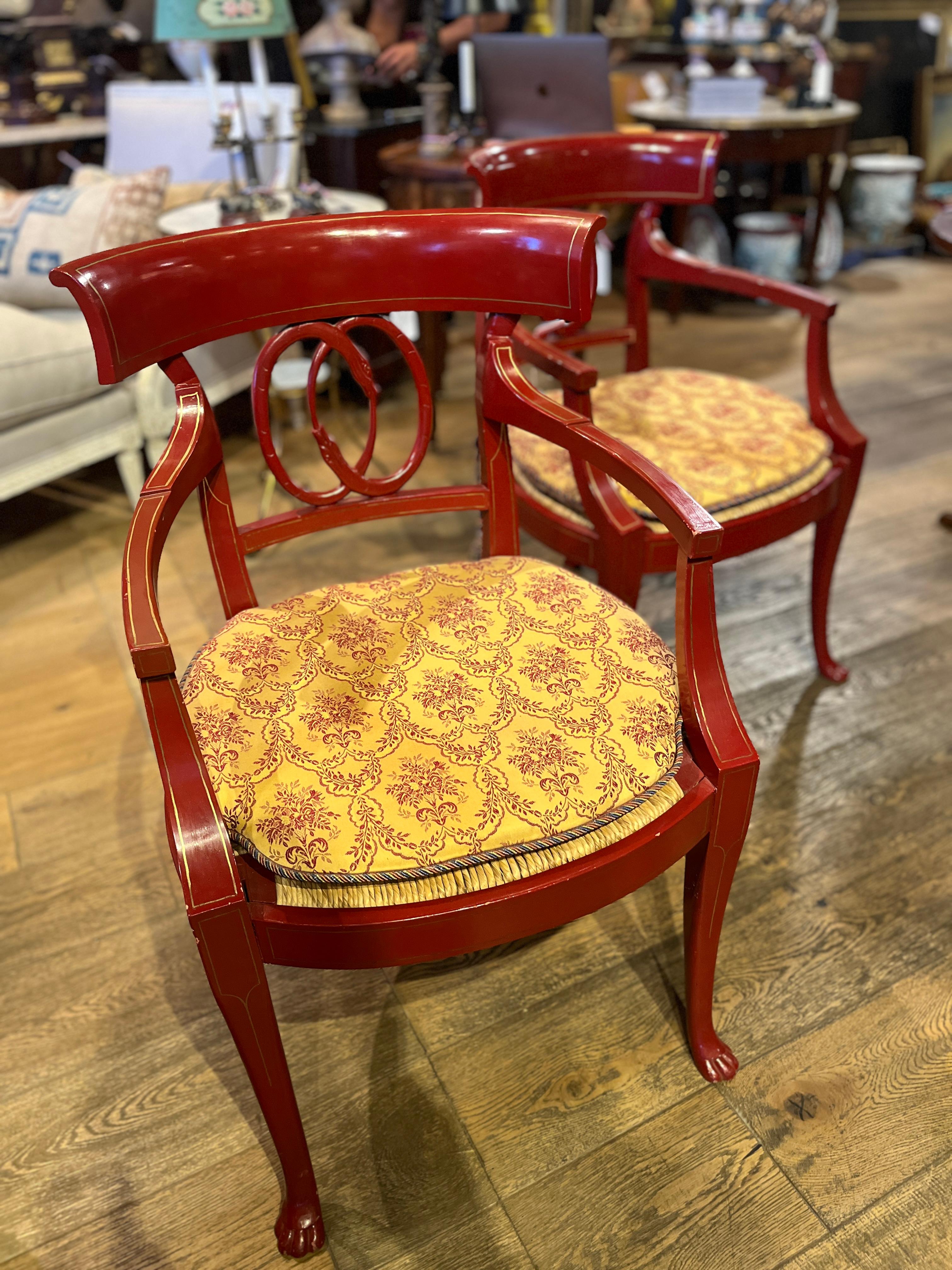 18th Century and Earlier 18th Century Louis XIV Lacquered Chairs Set of Eight For Sale