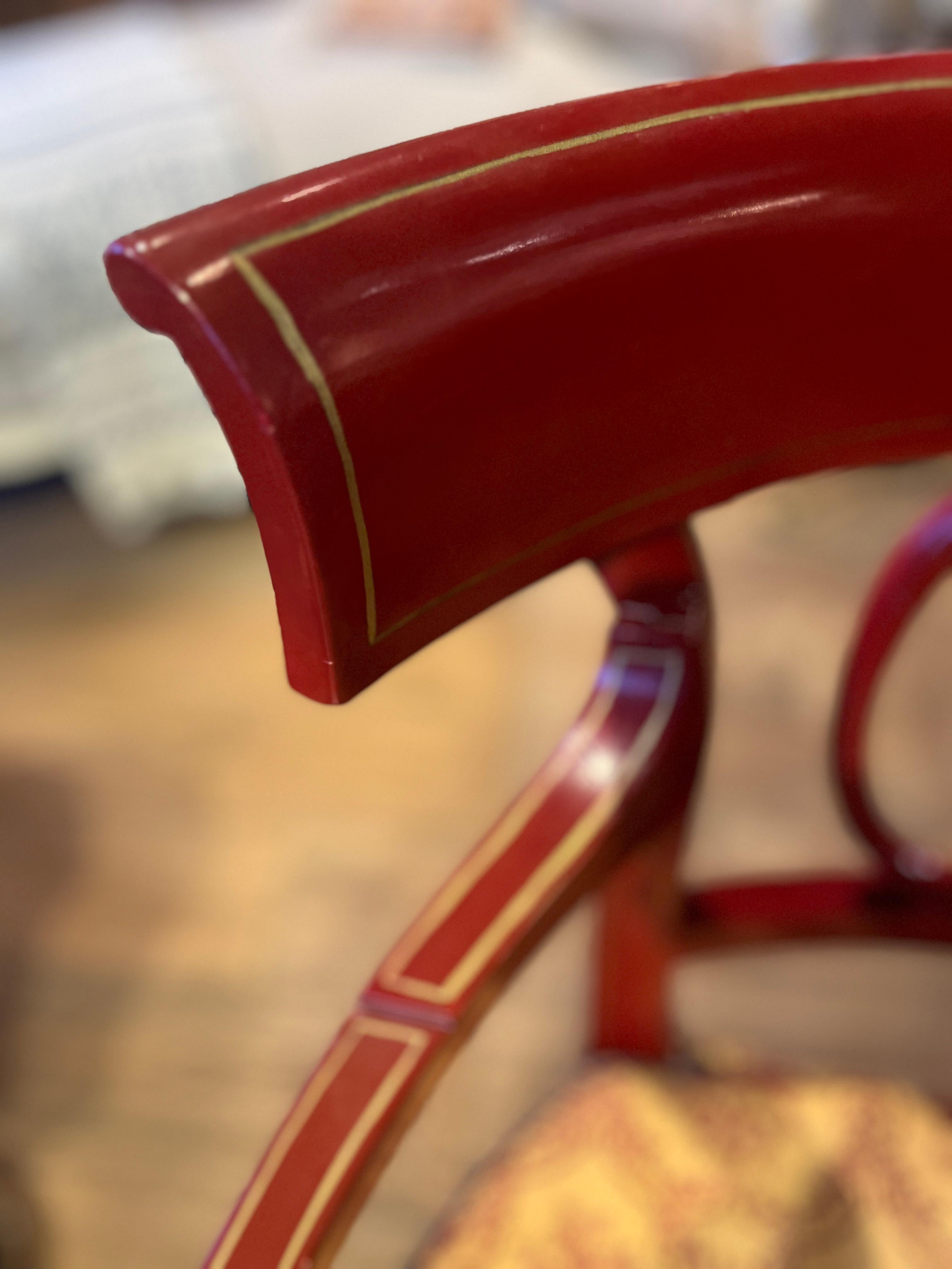 18th Century Louis XIV Lacquered Chairs Set of Eight For Sale 1