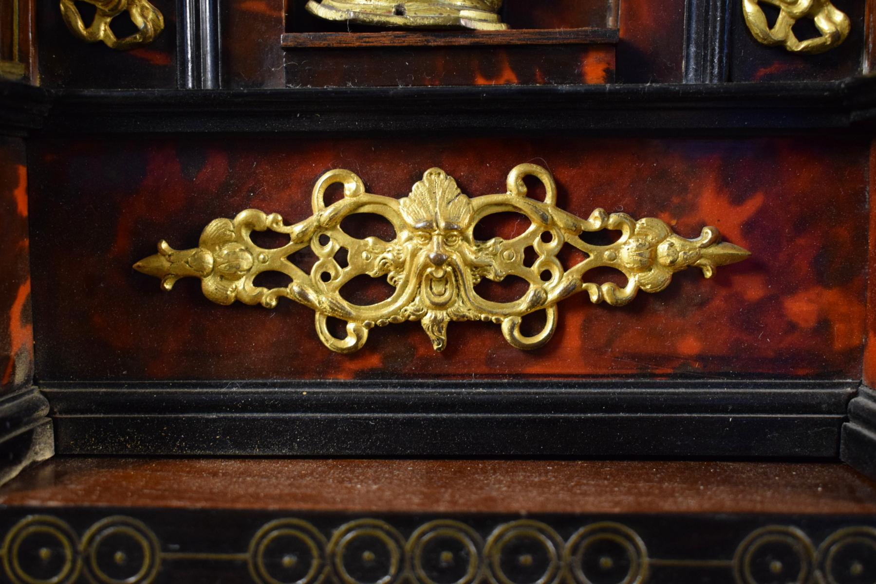 18th Century, Louis XIV Wood Apothecary Cabinet with Gilt Bronze 13