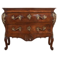 18th Century Louis XV Bordelaise Walnut Commode