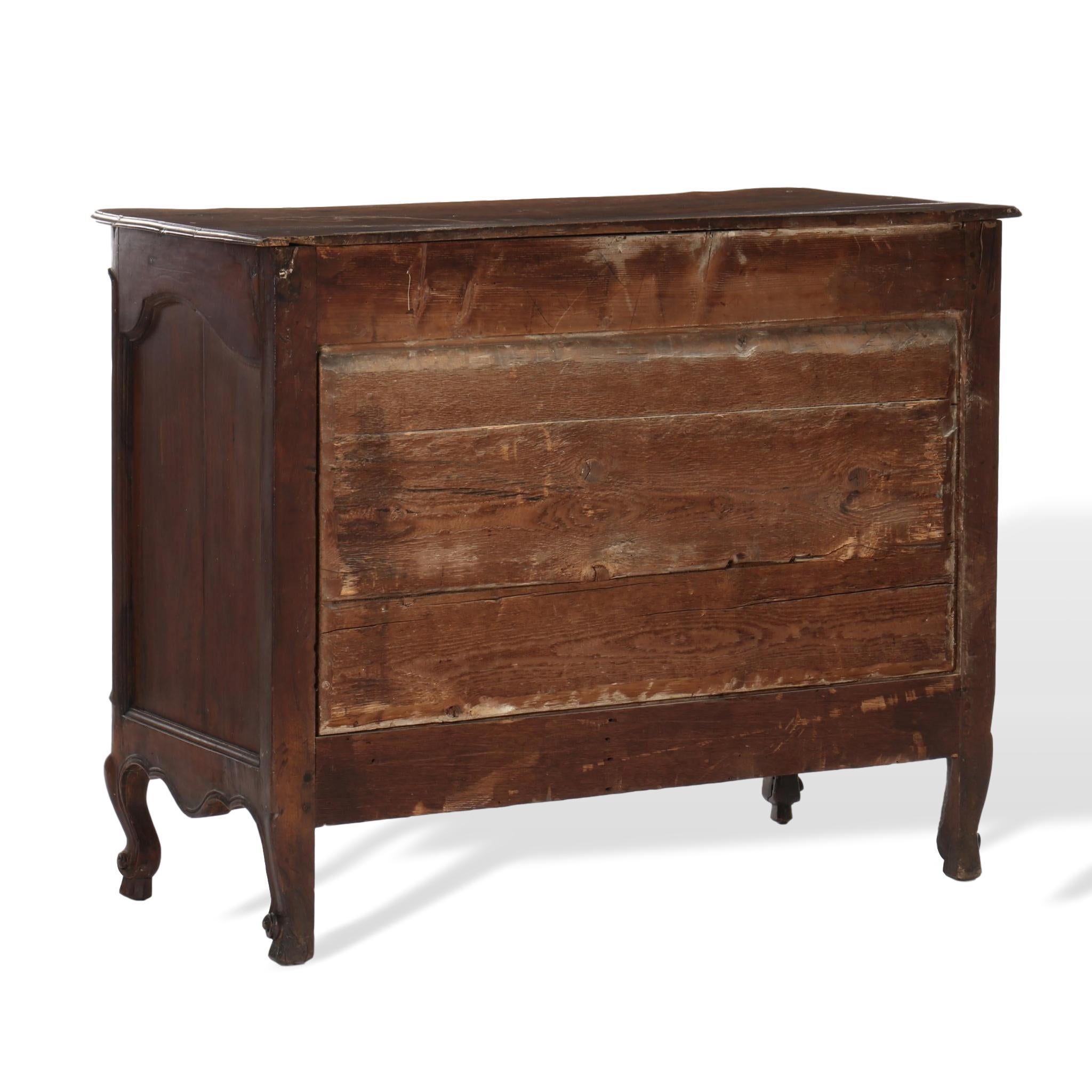 18th Century Louis XV Carved Cherry Commode, French, circa 1750 6
