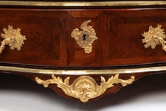 18th Century, Louis XV Commode, Traces of a Stamp by M. Criaerd