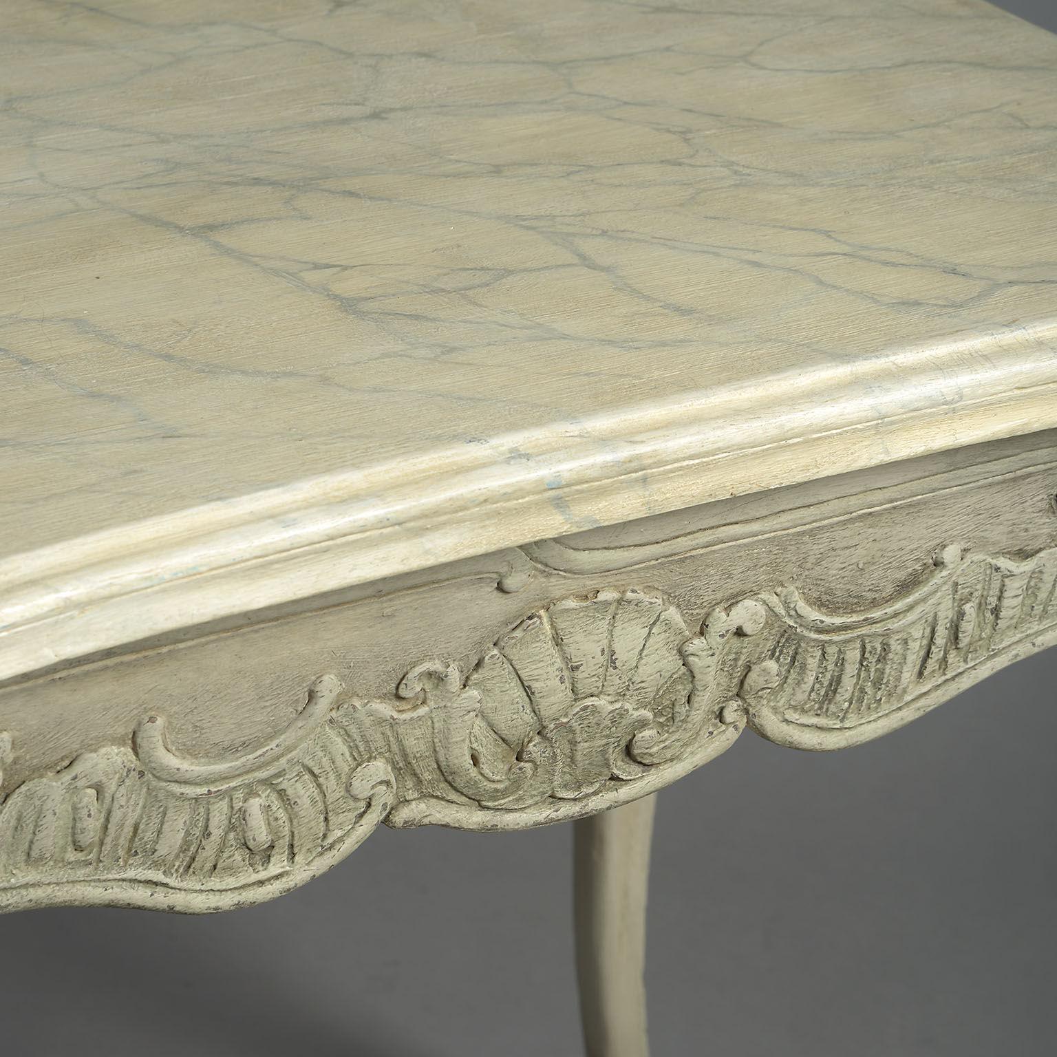 18th Century Louis XV Painted Centre Table In Good Condition In London, GB
