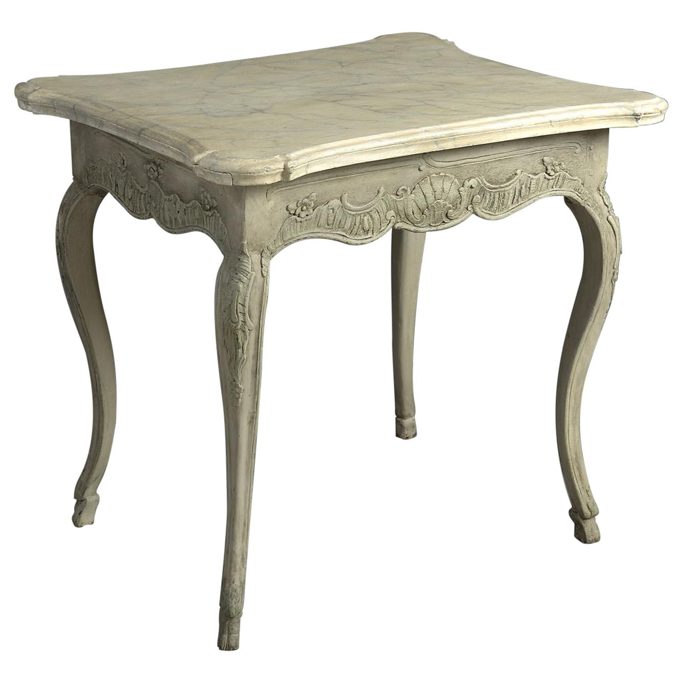 18th Century Louis XV Painted Centre Table