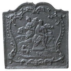 Kaminschirm / Backsplash „Diana-Bading“ aus der Louis-XV-Periode des 18. Jahrhunderts