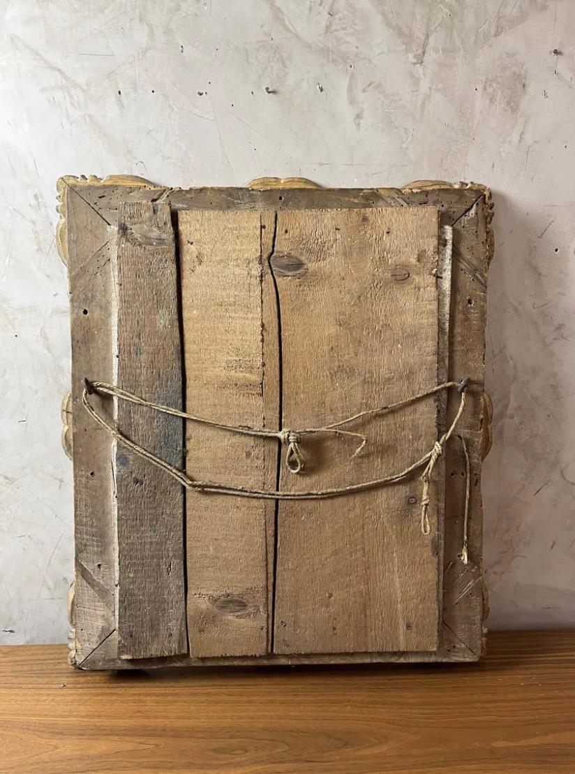 18th century Louis XV period Gilded Wood Wall Mirror For Sale 2