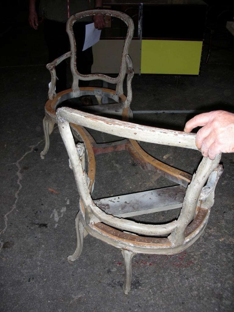 Hêtre Canapé/Banc d'époque Louis XV du XVIIIe siècle en vente