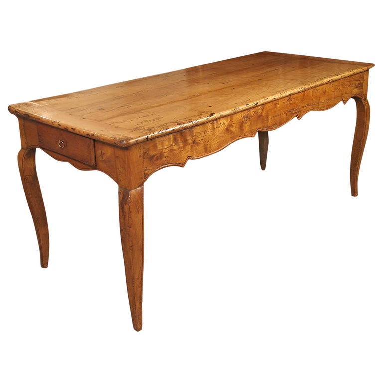 18th Century Louis Xv Period Solid, French Farm Tables