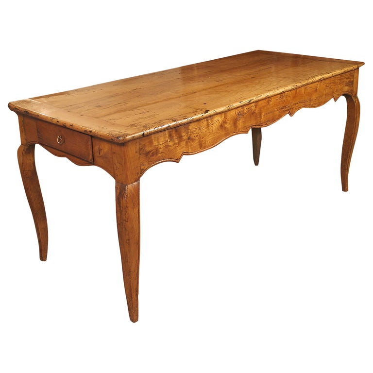 18th Century Louis Xv Period Solid Walnut Country French Farm Table For At 1stdibs 18th Century Louis Xv Period Solid, French Farm Tables