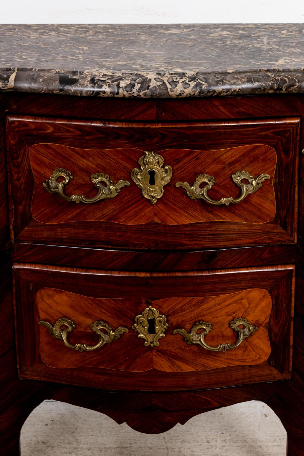 Marble 18th Century Louis XV Petite Commode For Sale