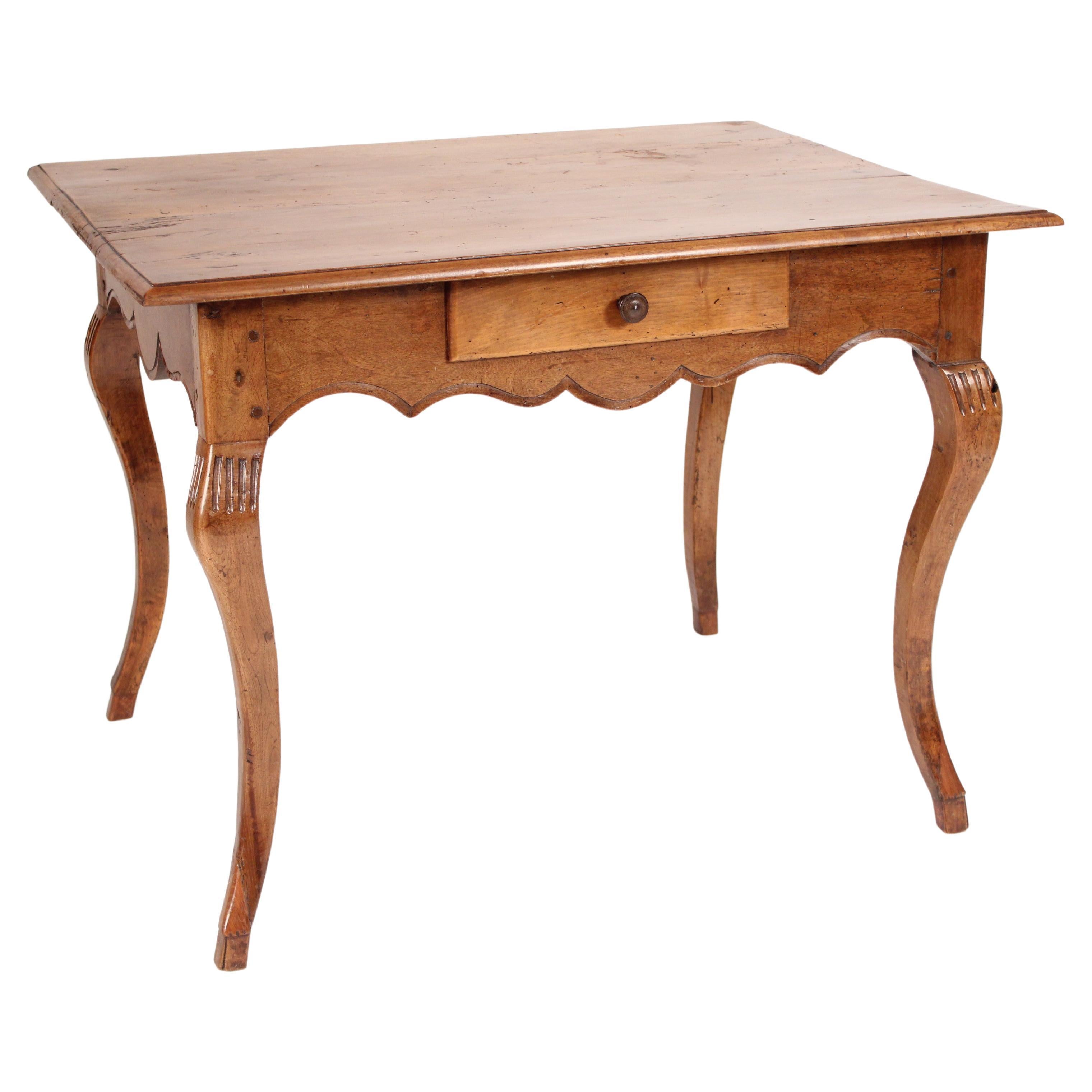 18th Century Louis XV Provincial Writing / Occasional Table For Sale