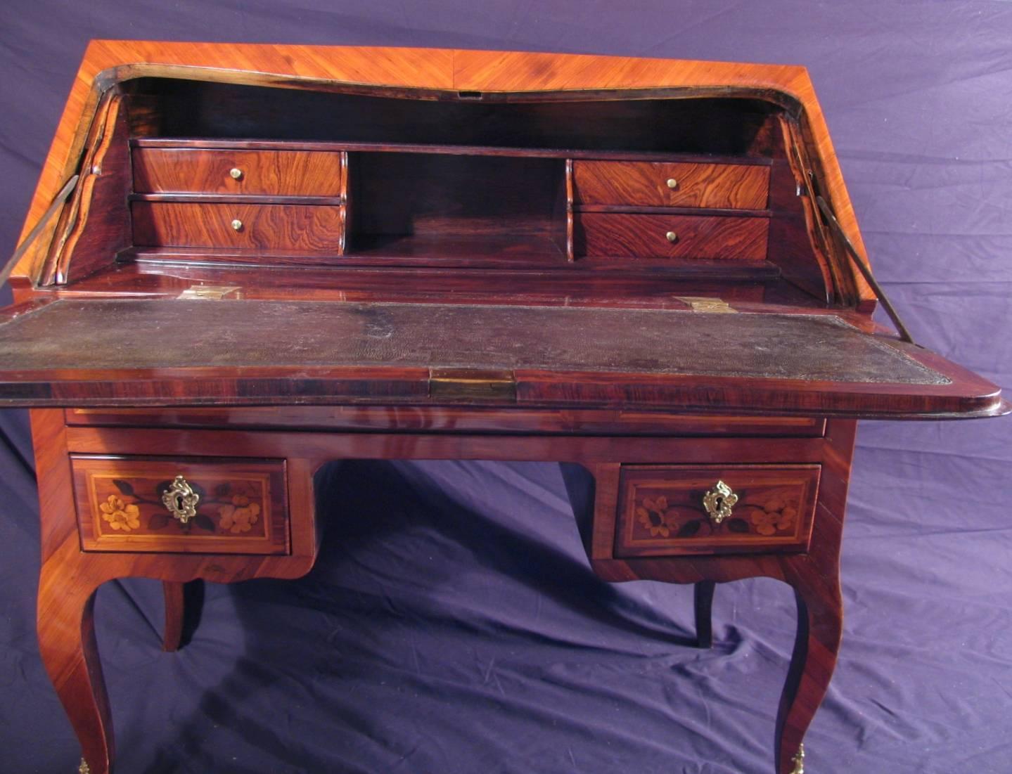 18th Century Louis XV Secretary, France, 1770 For Sale 1