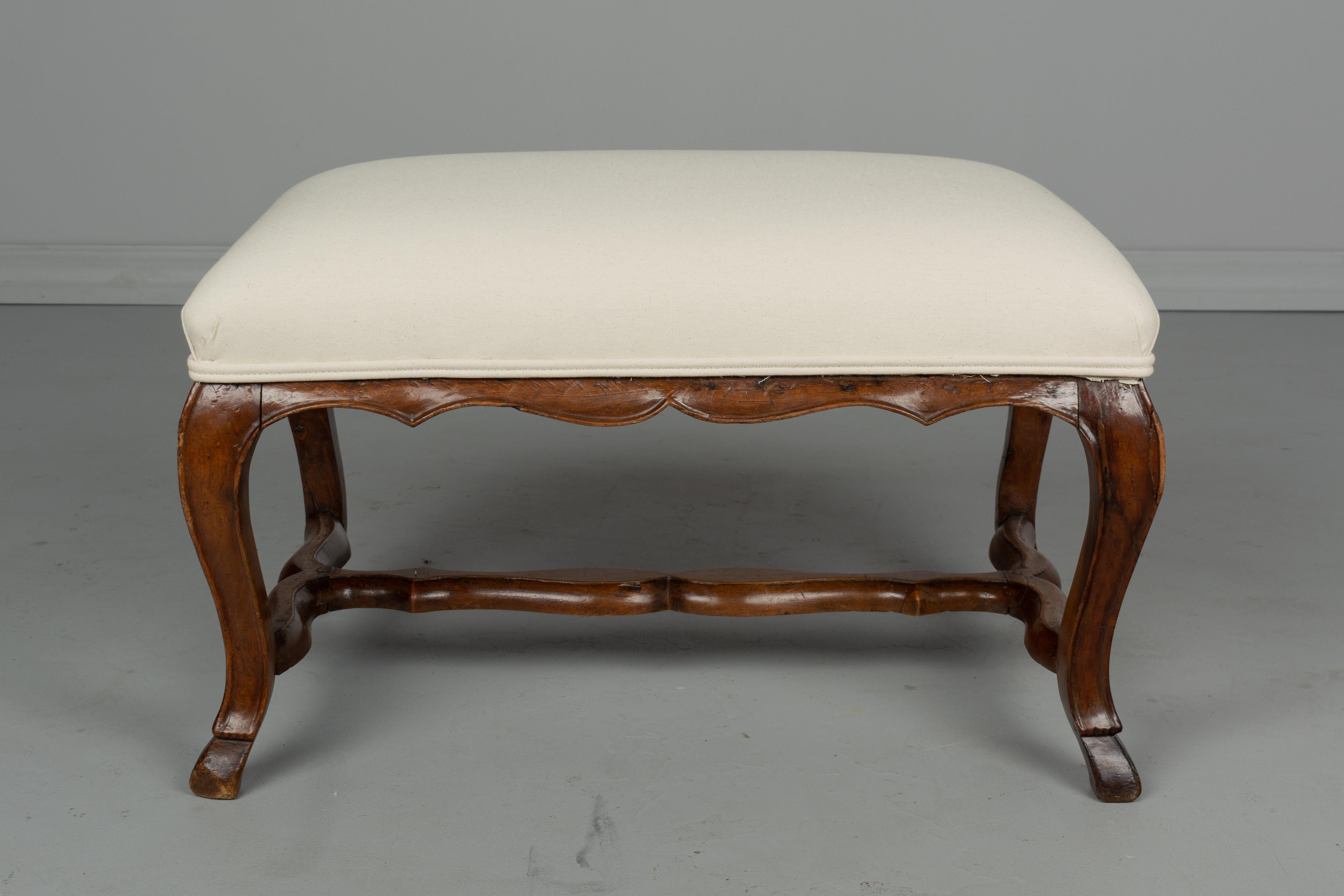 18th Century and Earlier 18th Century Louis XV Style Foot Stool