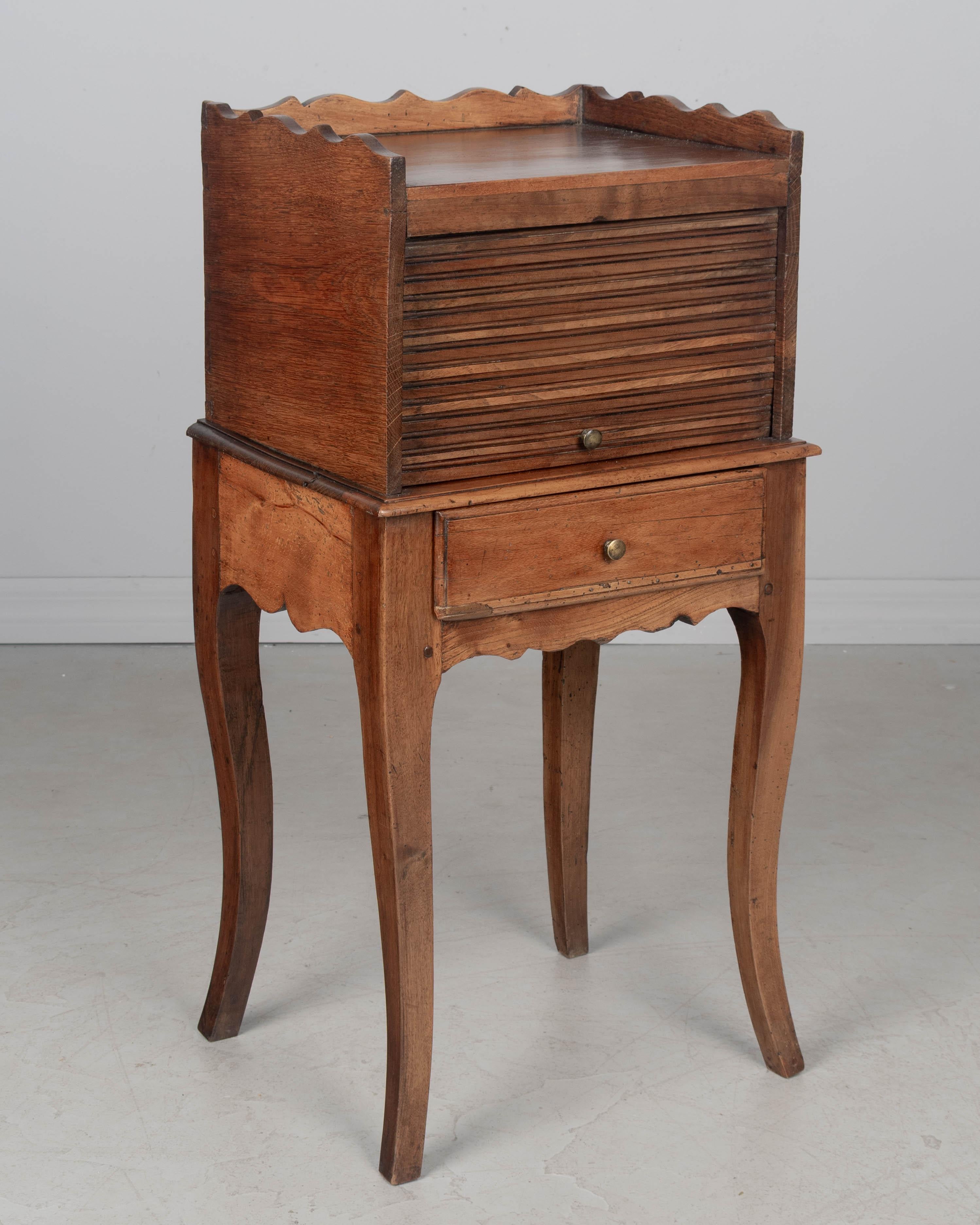 French 18th Century Louis XV Style Side Table, or Nightstand For Sale