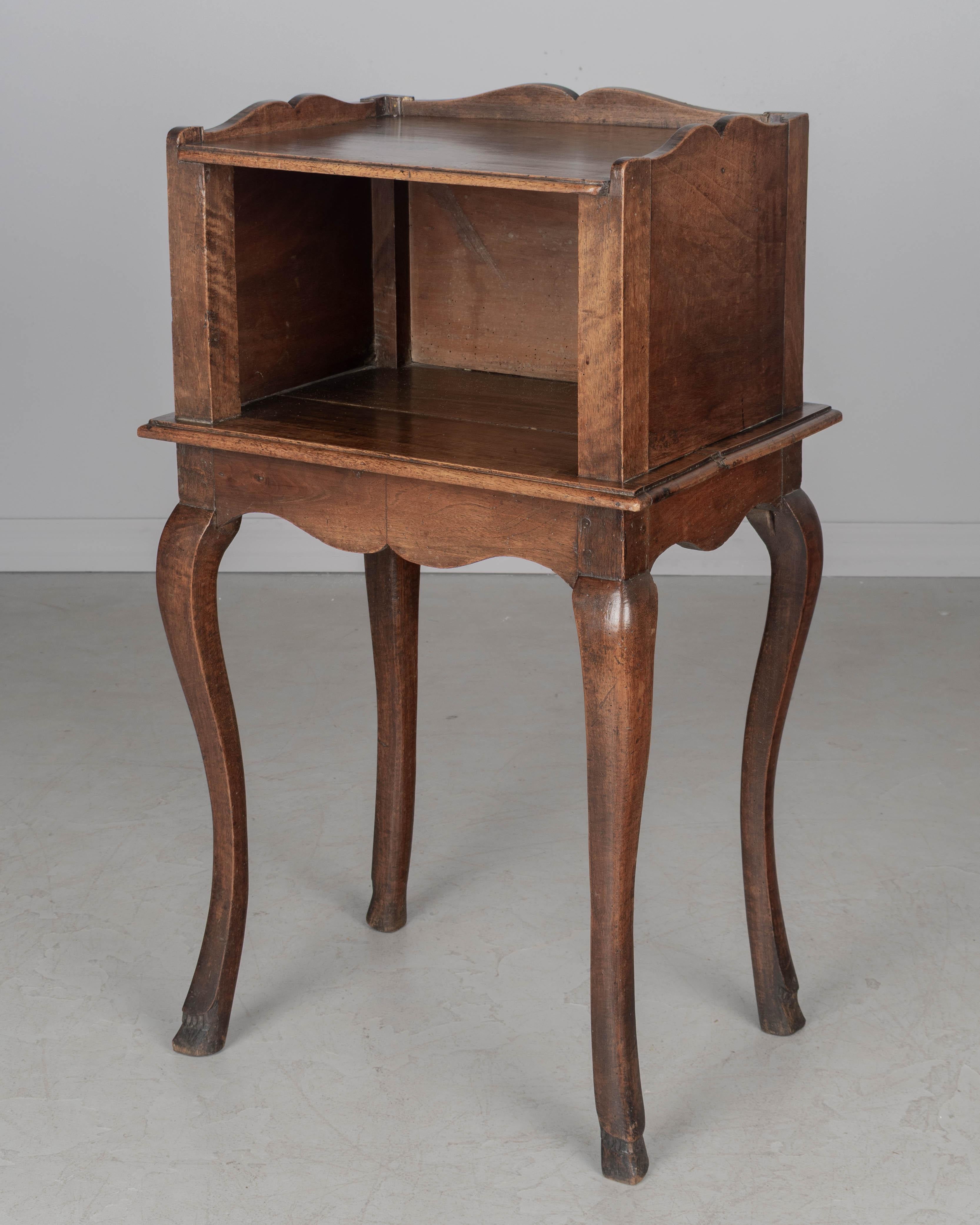 French 18th Century Louis XV Style Side Table, or Nightstand For Sale