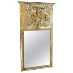 Antique Louis XV Trumeau Mirror