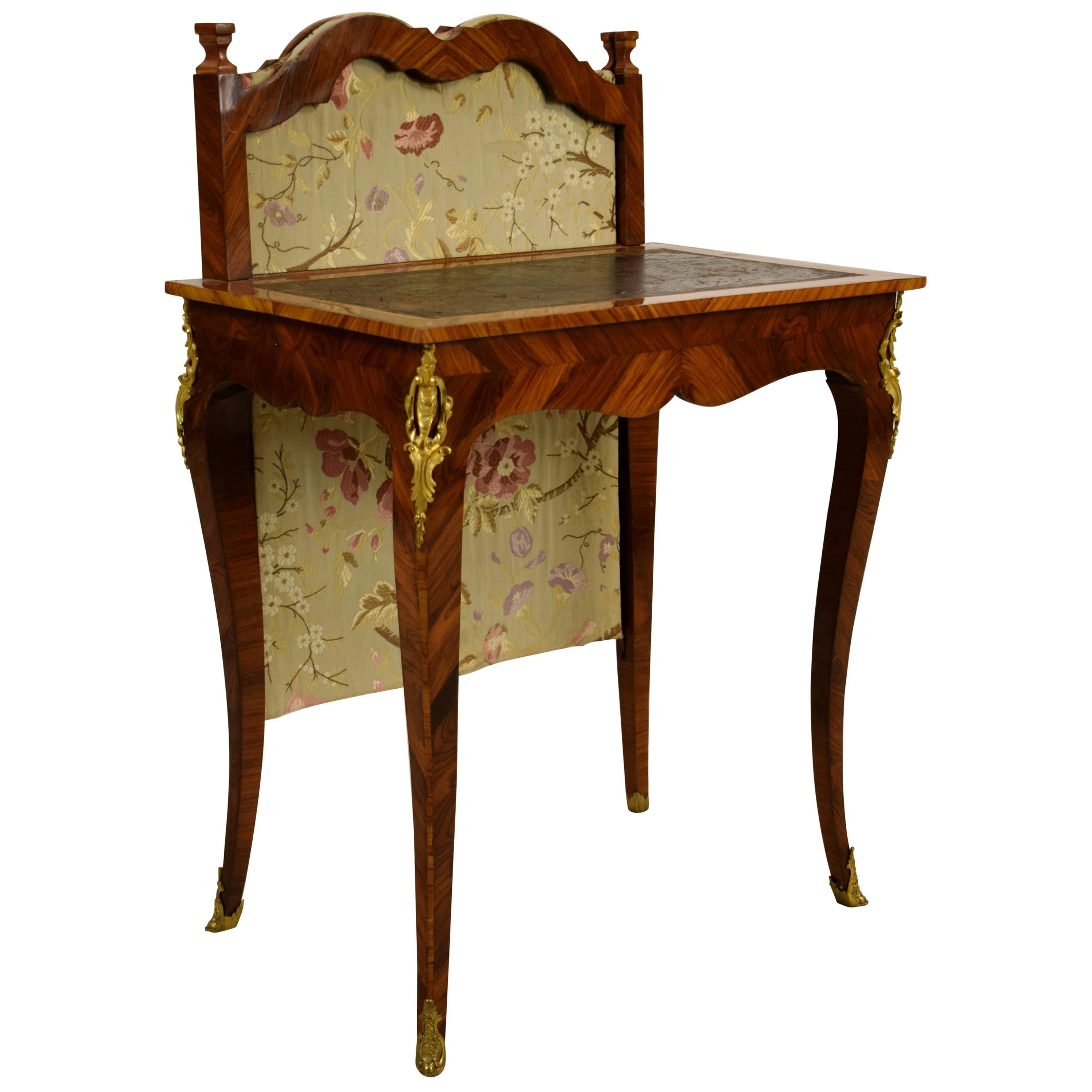 18th Century Louis XV Wood French Writing Table