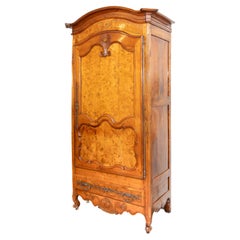 18th Century Louis XV Walnut Armoire