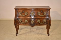 18th Century Louis XV Walnut Commode