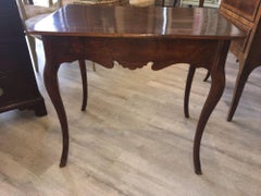 18th Century Louis XV Walnut Side Table