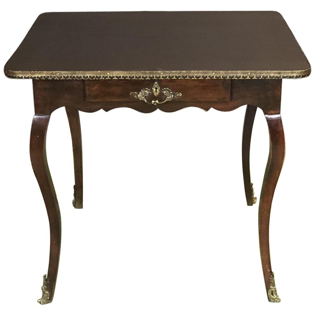 18th Century Louis XV Walnut Writing Table For Sale