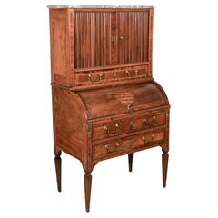 Bureau à Cylindre ou Roll Top Desk Louis XVI du 18ème siècle