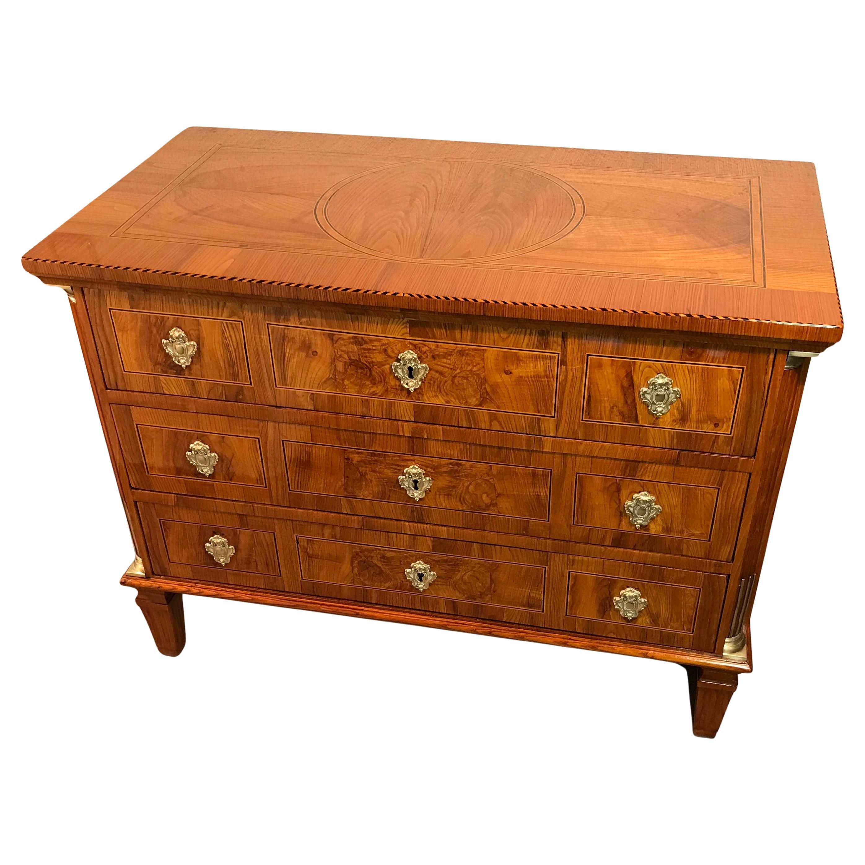 Kommode im Louis-XVI-Stil des 18. Jahrhunderts, Deutschland 1780 (Louis XVI.) im Angebot