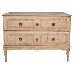 Antique 18th Century, Louis XVI Chest of Drawers in Oak