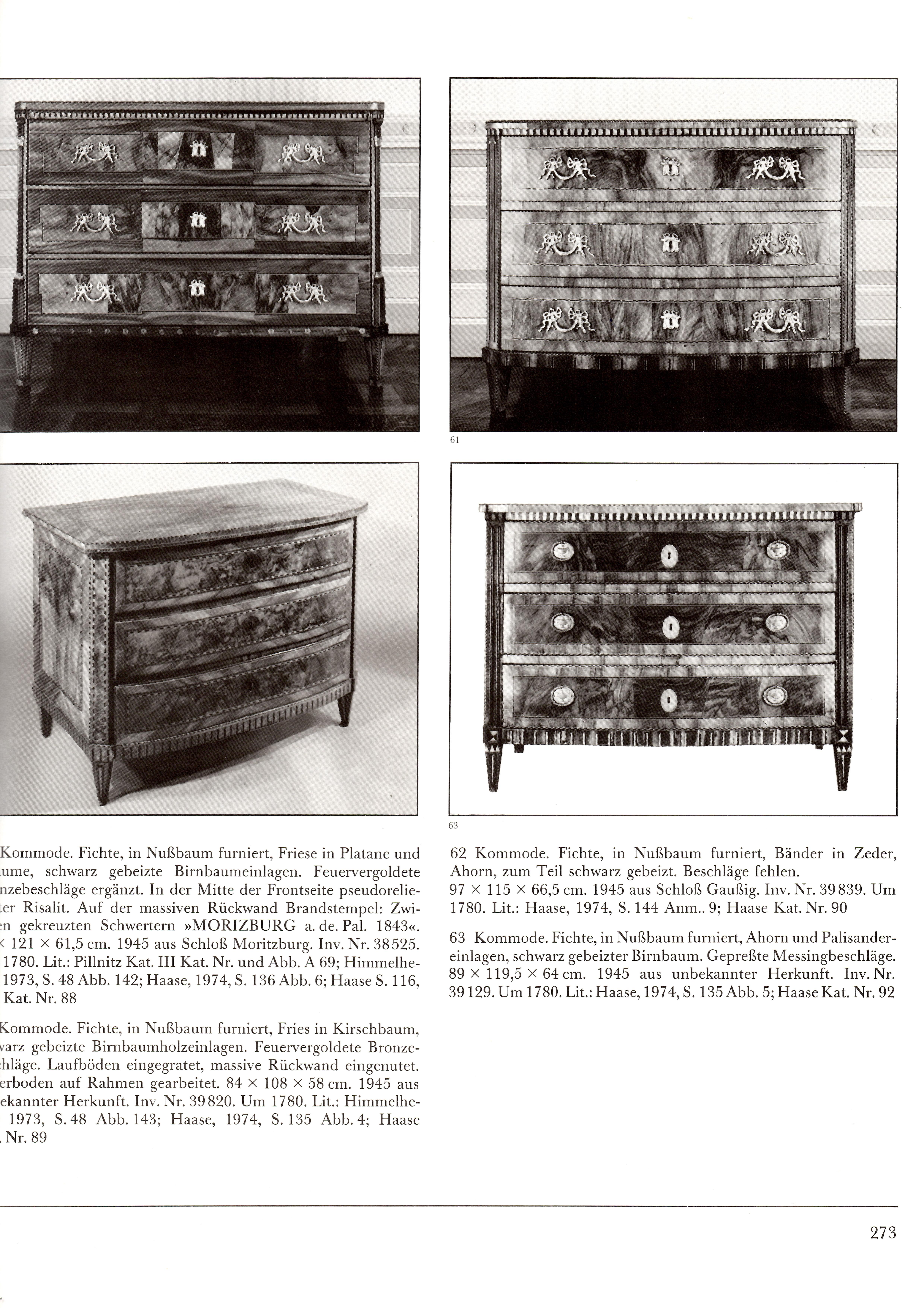 18th Century Louis XVI Chest Of Drawers, Walnut with Marquetry, Germany, c. 1780 9