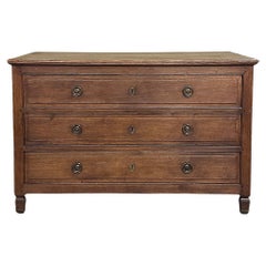 Used 18th Century Louis XVI Country French Oak Commode ~ Chest of Drawers