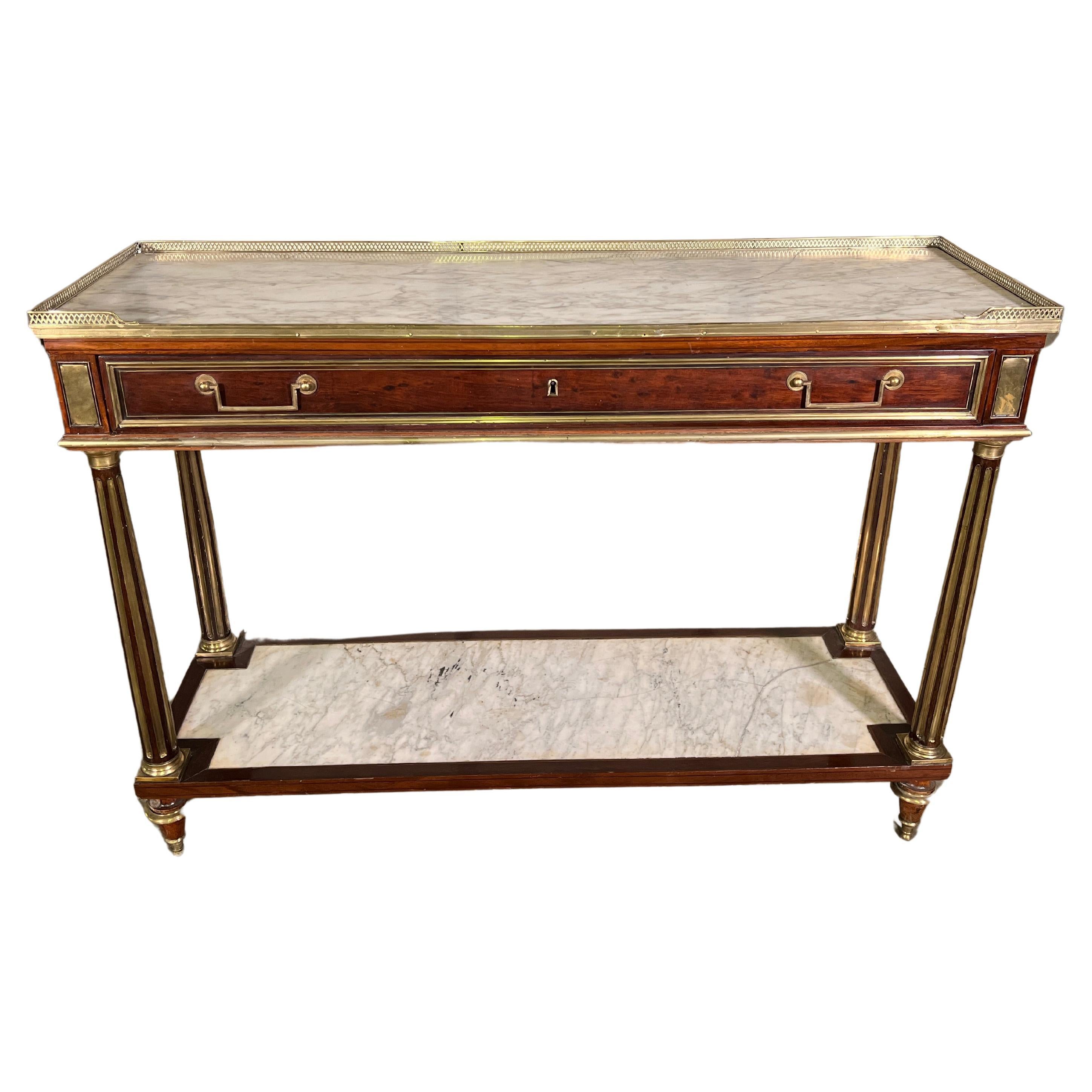 18th Century Louis XVI Dessertere table