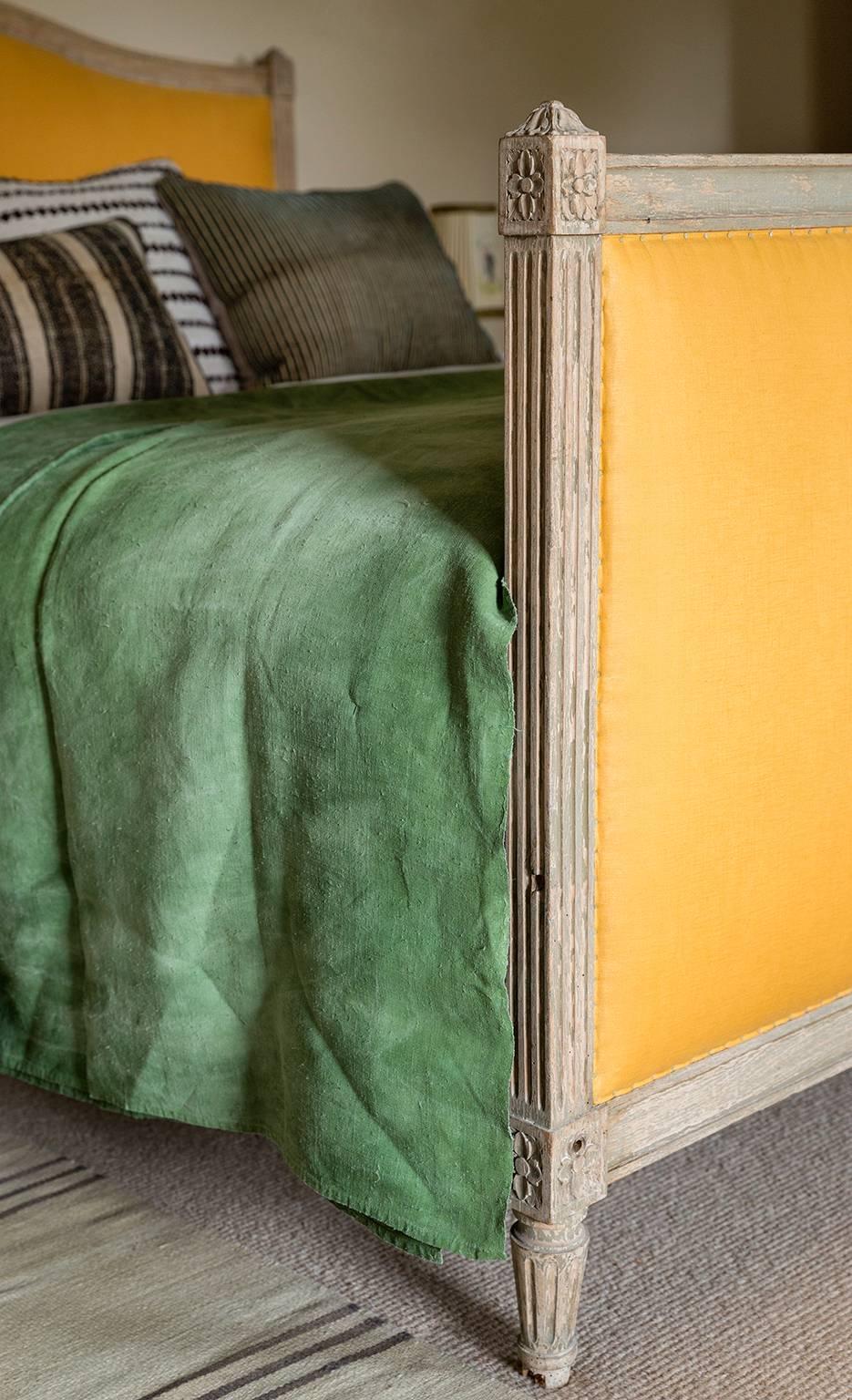 Wood 18th Century Louis XVI Double Bed For Sale