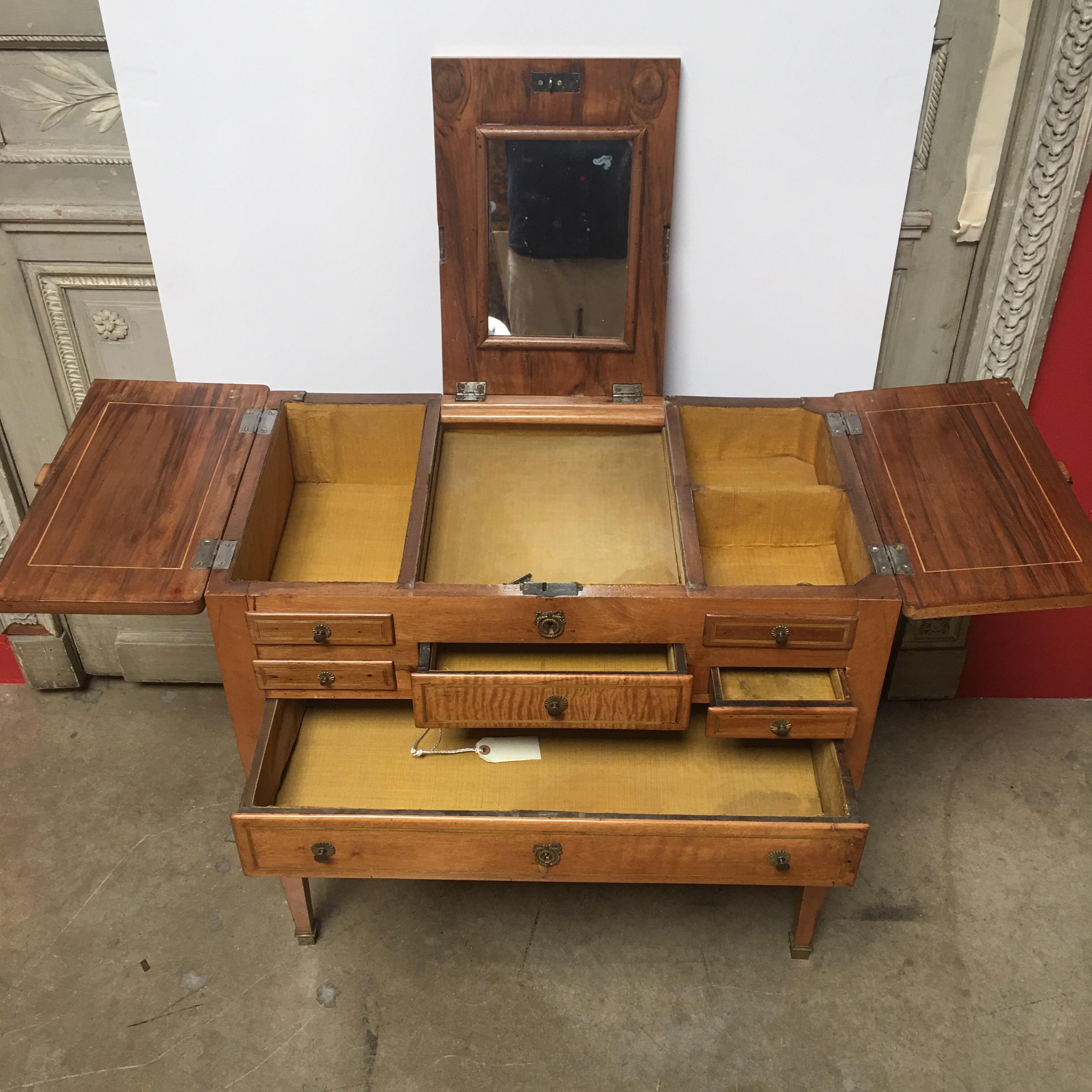 18th Century Louis XVI Dressing Table, Coiffeuse 5