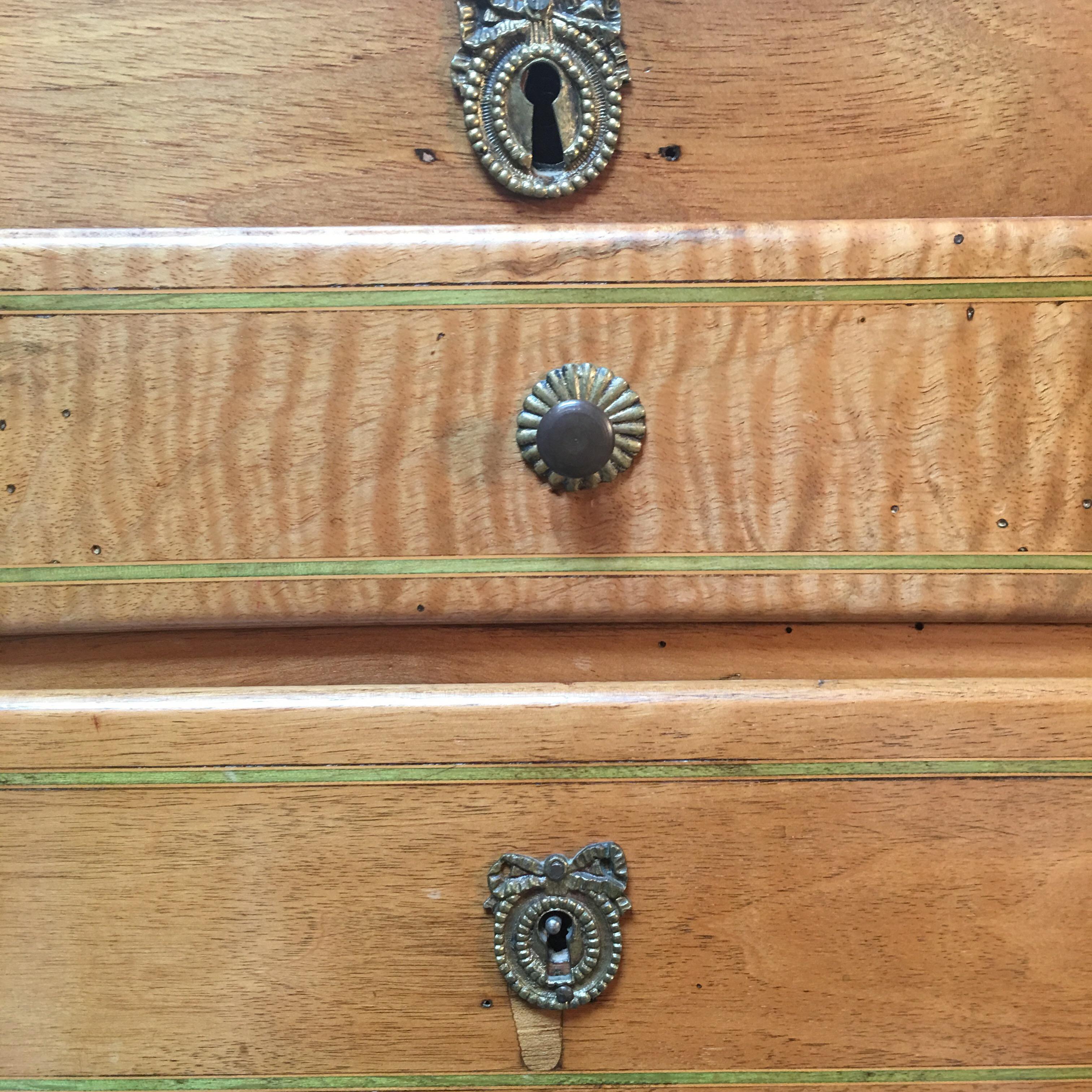 18th Century Louis XVI Dressing Table, Coiffeuse In Good Condition In Dallas, TX